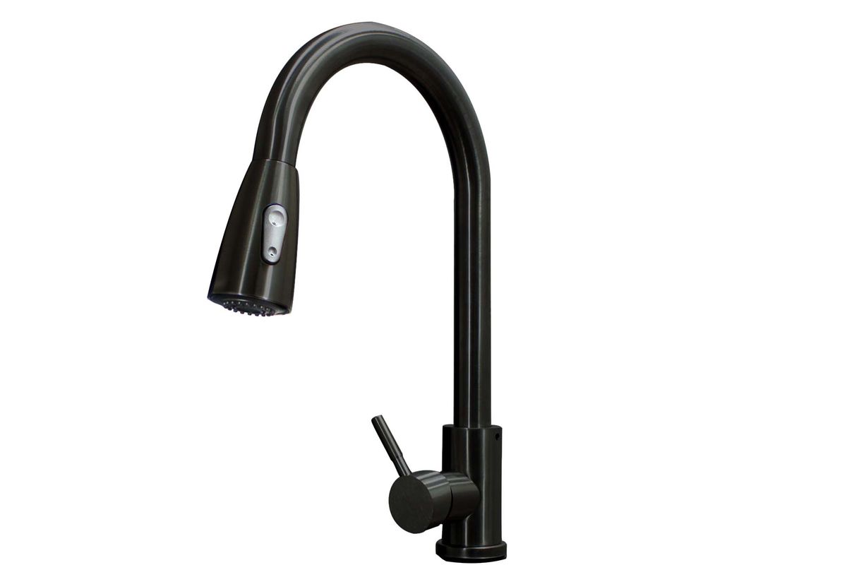 LMA Heavy Duty Kitchen Tap Mixer with Self-Retracting Pullout Faucet BA6837