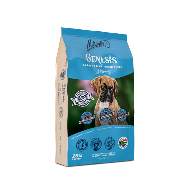 Nutribyte - Genesis - Large to Giant Breed Puppy - Dog Food - 20kg