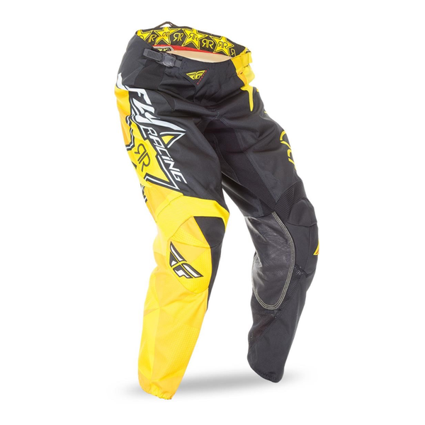 Fly Kinetic Rockstar Black/ Yellow Pants