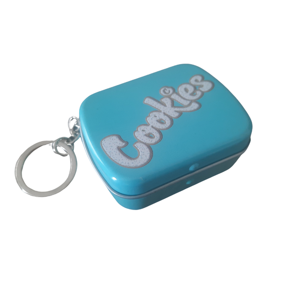 Key Chain Storage Tin-Box (Cookies Design)