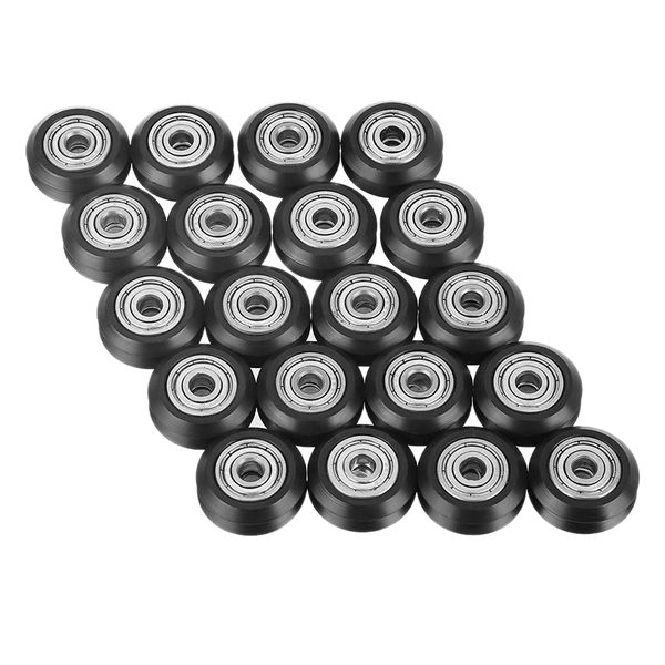 20 Pcs V-Shape Groove Wheel 5Mm Bore 625 Double Compatible with None