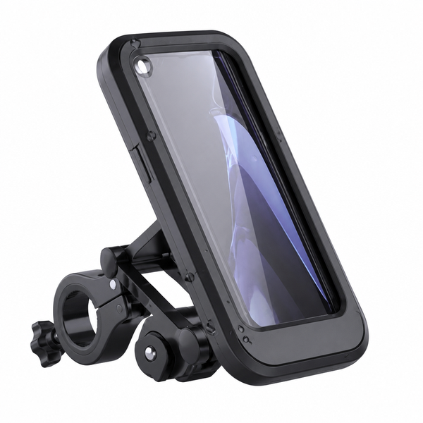 Waterproof Bicycle Phone Mount with 360 Rotation and Telescopic