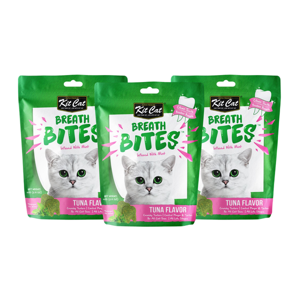 Breath Bites Tuna Flavour (3 x 60g)