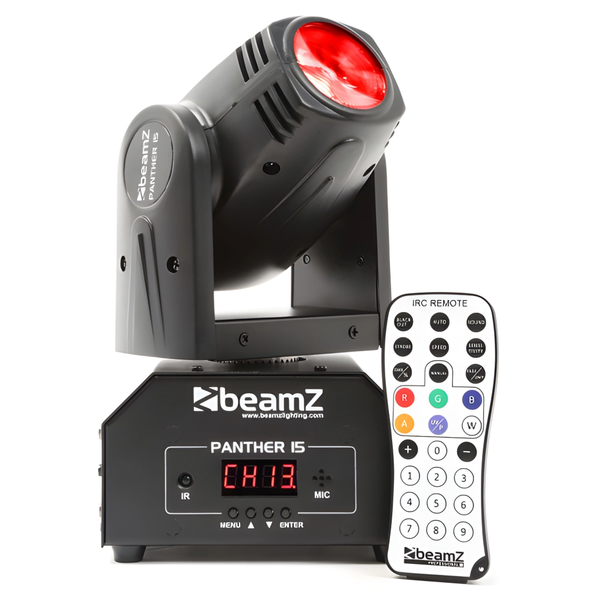 Beamz Panther 15 LED Beam Moving Head