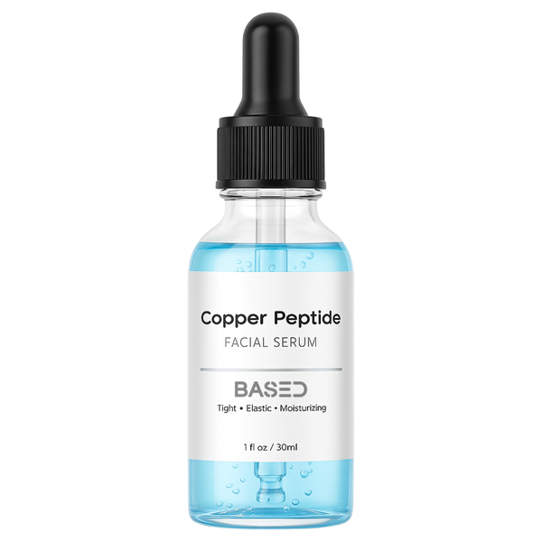BASED Copper Peptide Facial Serum 30ml Tightening Firming Moisturising