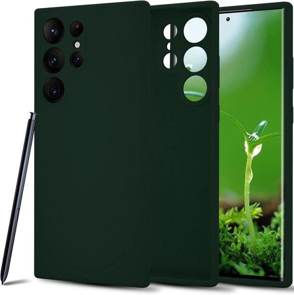 Silicone Case Compatible with Samsung Galaxy S23 Ultra Protective Case