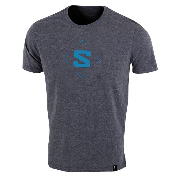 Salomon Men's Boxed In Short Sleeve T-Shirt - Tetras Melange