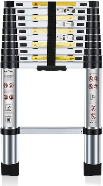 Lightweight 3.2m Telescopic Ladder