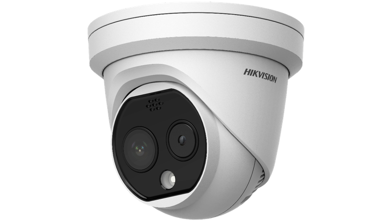 Hikvision Thermographic Turret Body Temperature Measurement Camera