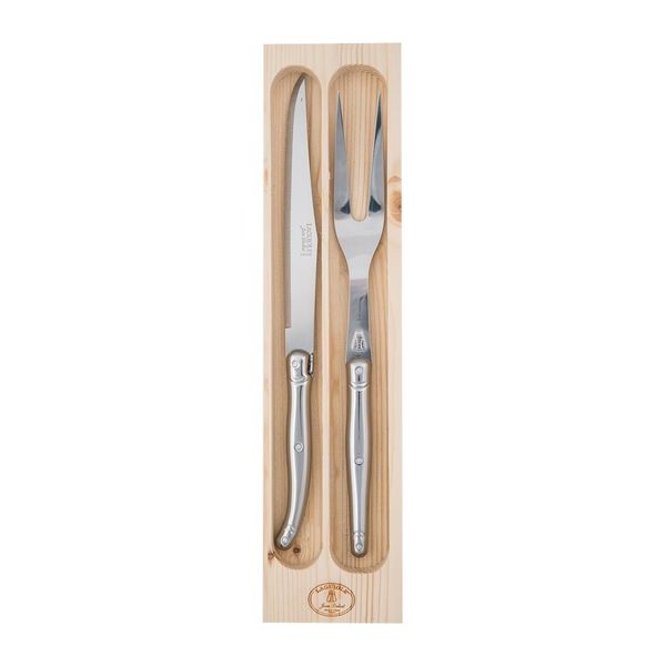 Laguiole By Jean Dubost - France Carving Set - Stainless Steel