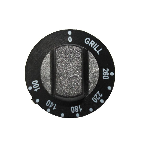 Oven Control Knob 0-260 And Grill - 5mm