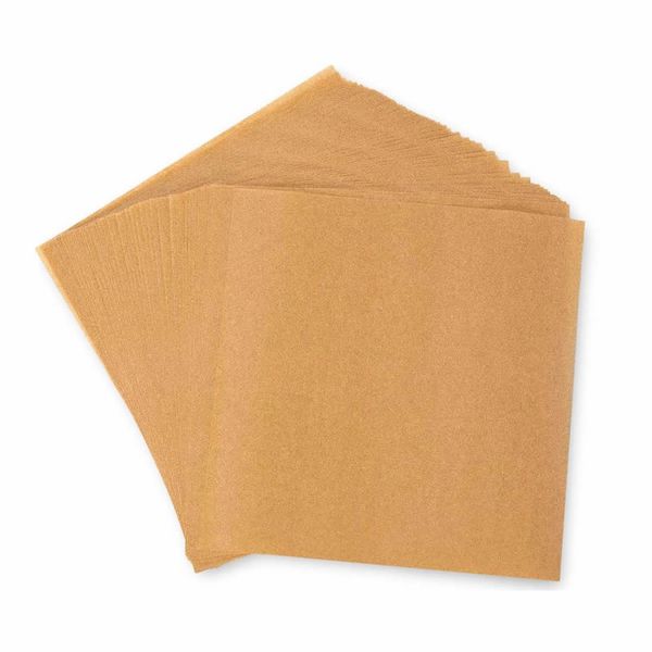 200 Pcs Parchment Paper Squares 6" x 6", Non-Stick Wax Paper Sheets