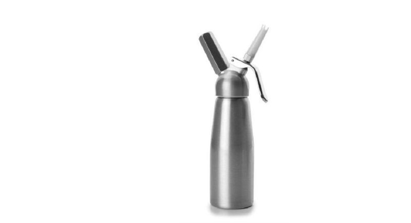 Ibili - Silver-Alu Aluminium Cream Whipper - 1 Litre