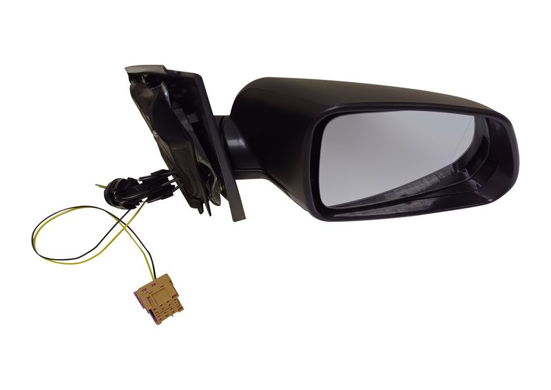 Right Side Manual Door Mirror Compatible With VW Polo Facelift - 2005-2009