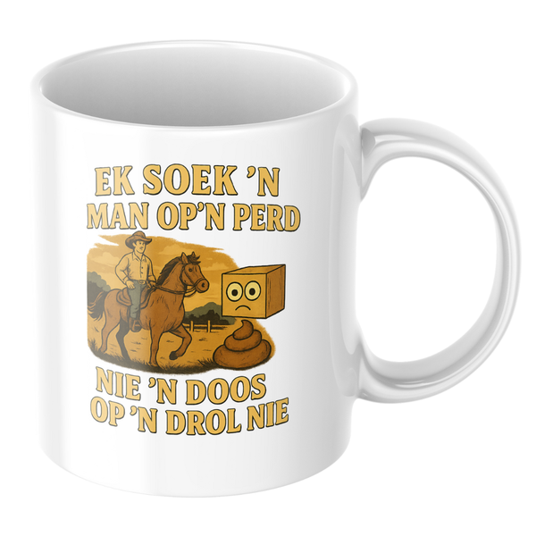 Man op 'n Perd / Man on a Horse Mug