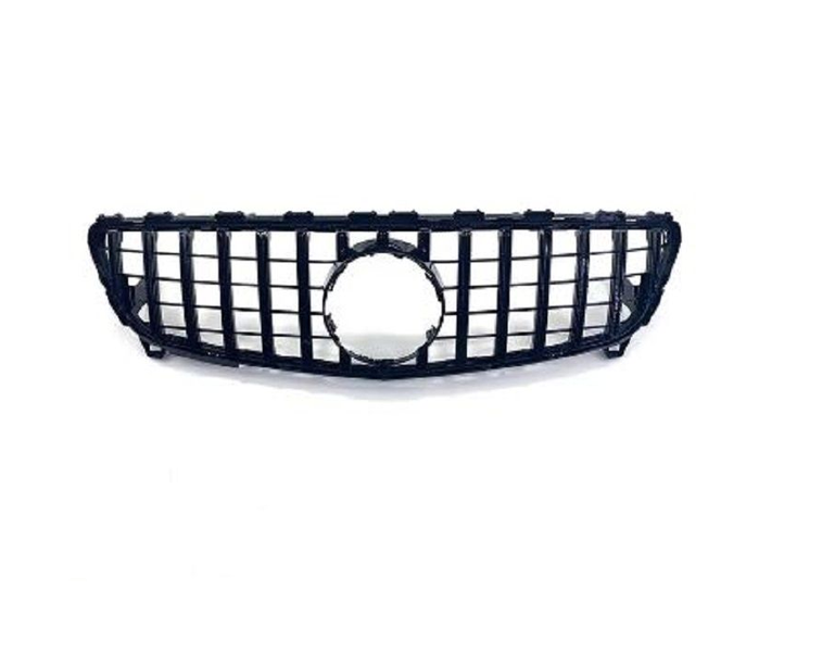 ABS W176 Front Grill Black-Chrome GTR GT Front Grill 2016-2018