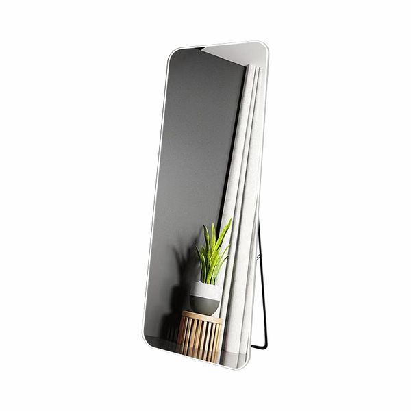 Free-standing or Wall-Mount Glass Mirror 966SW - White