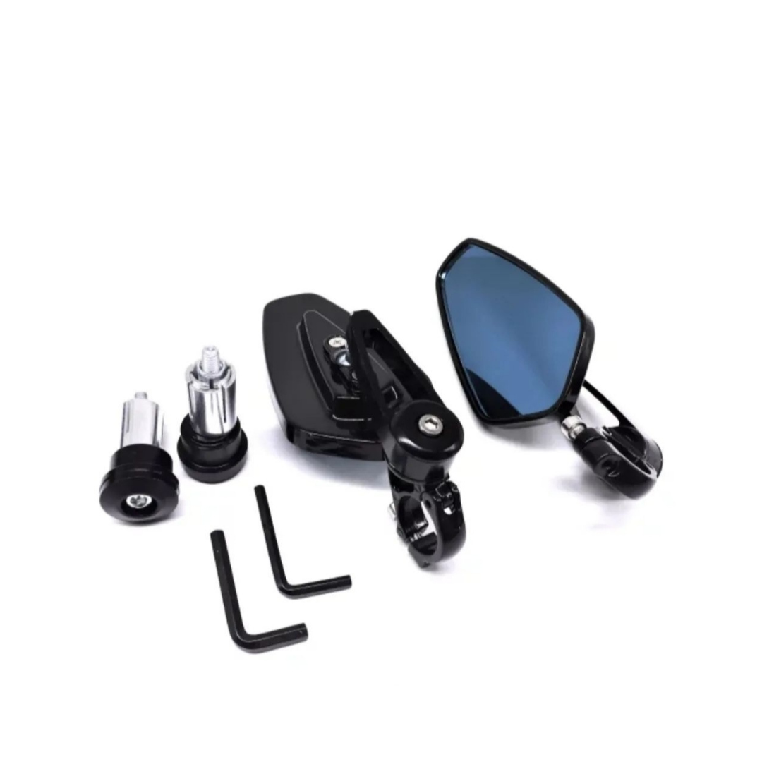 KR Universal Black Bar End Mirrors Set 22mm Shop Today. Get it