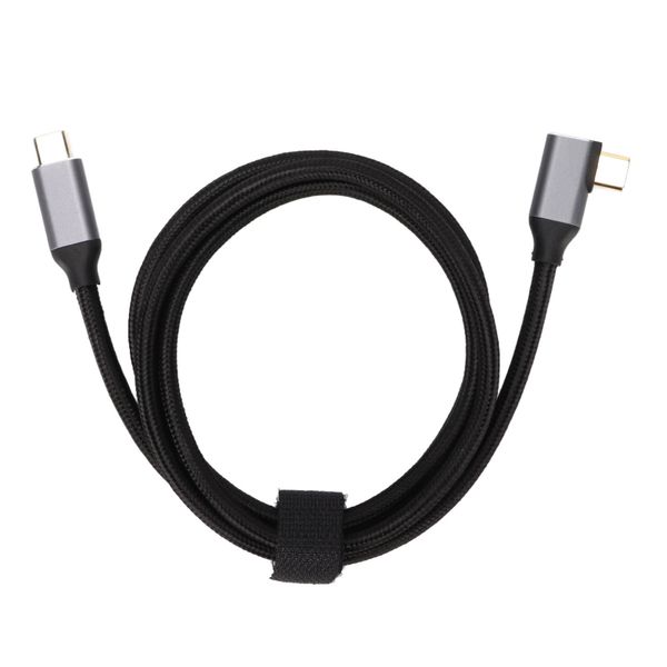 100W PD Nylon Braided USB - C 1m Fast Charging Cable