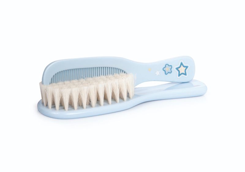 Canpol babies Baby Brush with Comb Newborn Baby (Soft, Natural Hair)