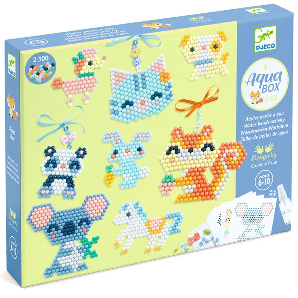 Djeco Ultra-Size Water Bead Craft Set - Furry friends