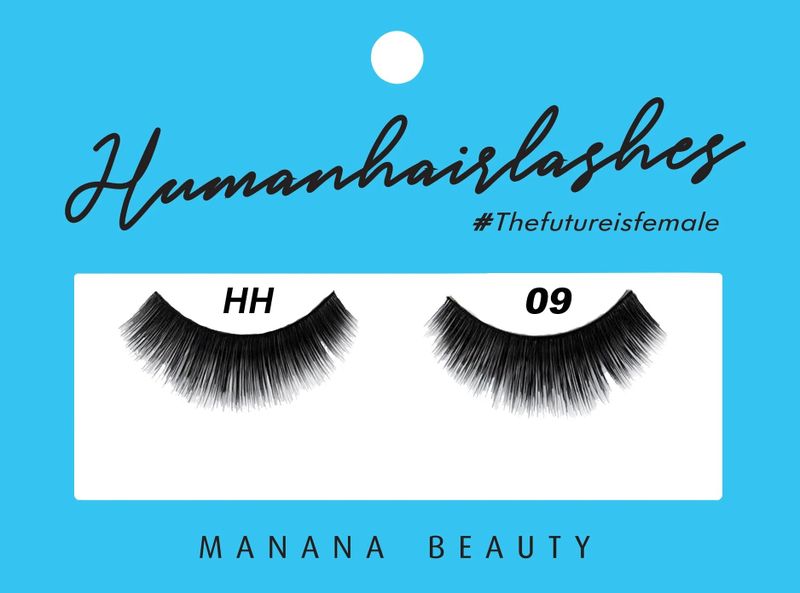 Manana Human Hair Eyelashes - Sarabi