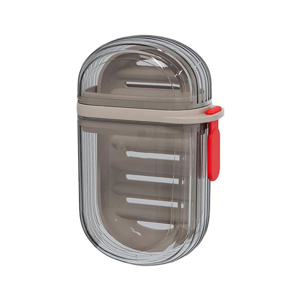 Portable Travel Soap Holder with Drainage Tray