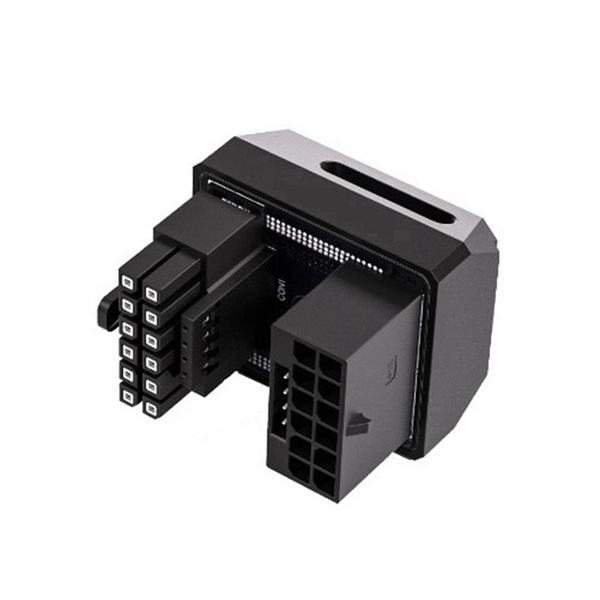 16PIN GPU Power Connector 180 Degree Angled Adapter RVS