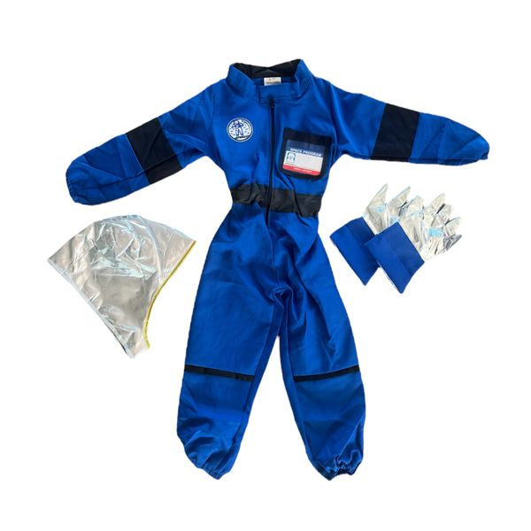 Blue Astronaut Dress Up Costume