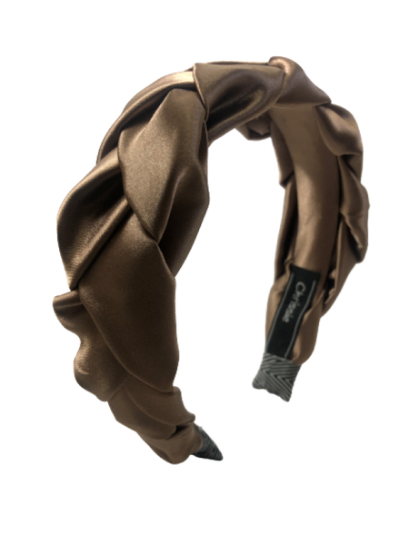 Headband Mushroom Satin Braid Alice Band