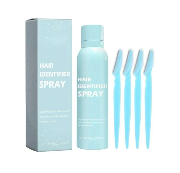 Hair Identifier Spray for Face Dermaplaning
