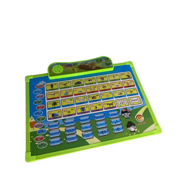 Educational Early Learning Sketchpad With Letter Voice Audio- QA-5