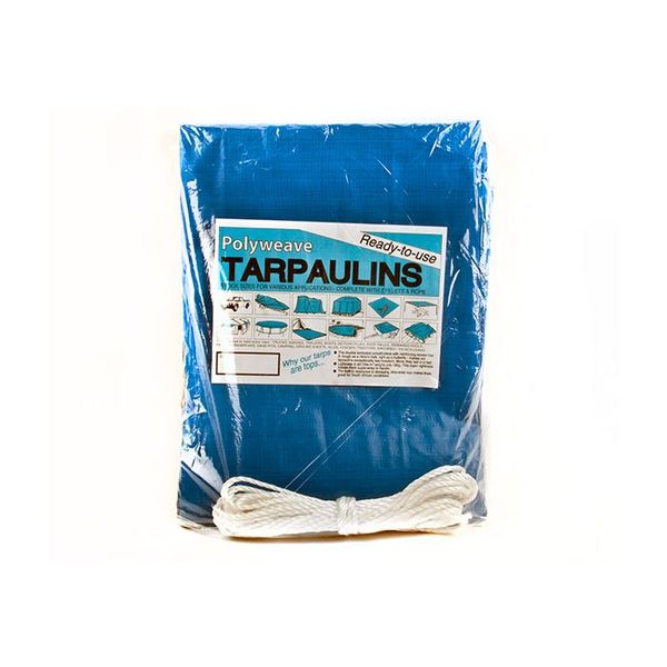 Protarp - Polyweave Tarpaulin - 180G 3X4M - Blue - 2 Pack