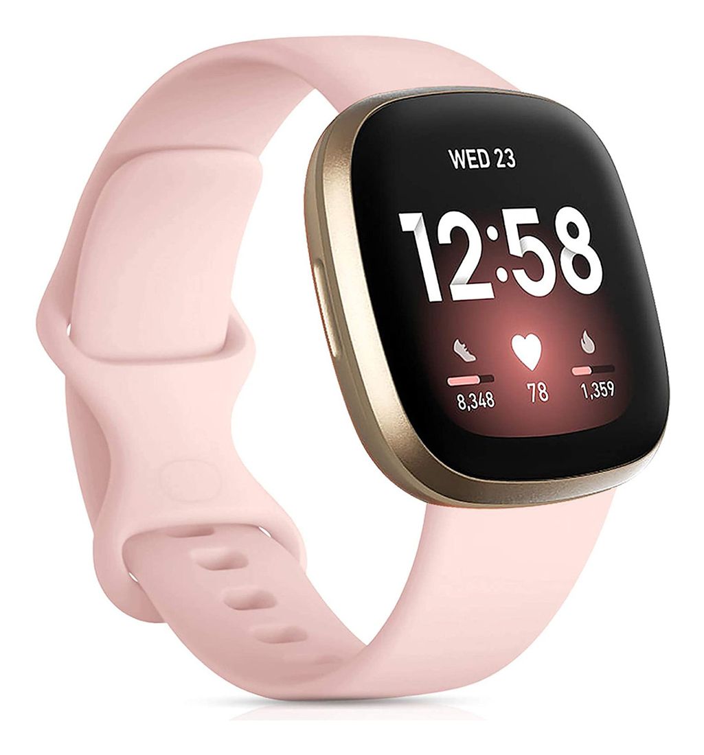 Sparq Active watch strap band - Fitbit versa 3 & Fibit Sense - Pink ...