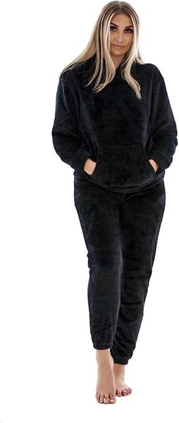 Ladies Winter hooded Warm and Soft Pyjamas