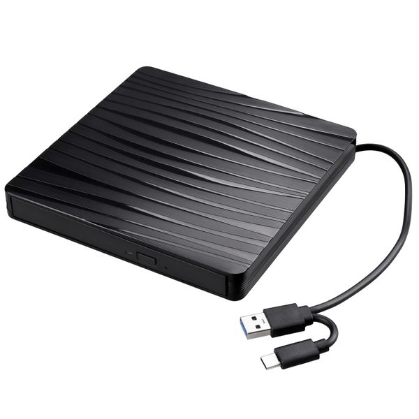 External USB 3.0 Type-C CD Drive RW DVD Recorder DVD-RW DVD ROM