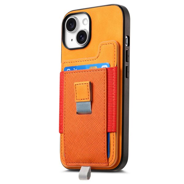 Magnetic Creative Pull-Out Card Phone Case Compatible with iPhone13 Pro Max