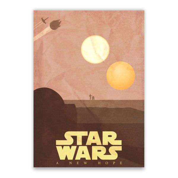 Star Wars A New Hope Poster - A1