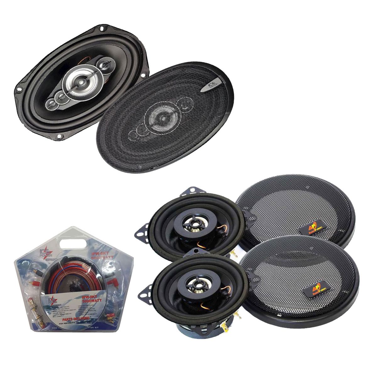 Orange And White Wire Car Stereo