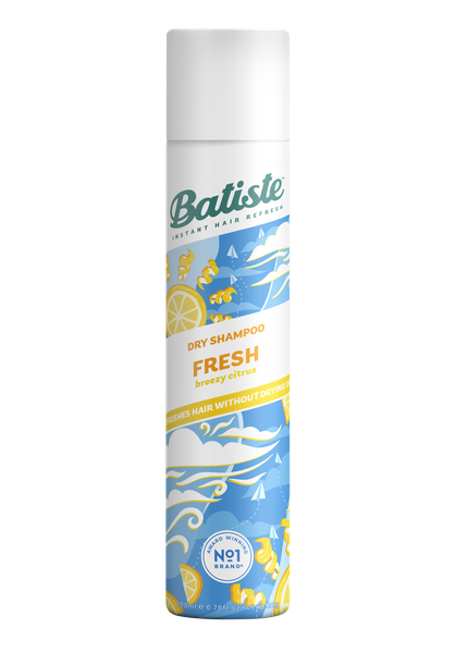 Batiste Dry Shampoo Fresh, 200ml, Instant Hair Refresh between washes