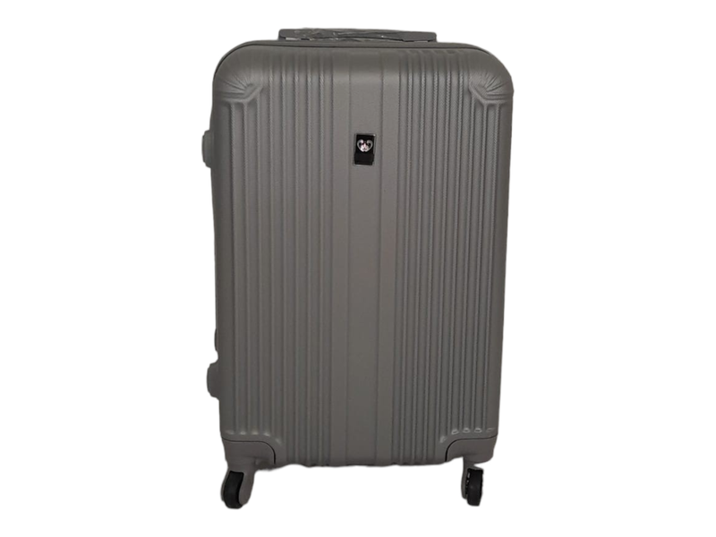 SMTE -Quad Wheel Quality Travel Ware 1 Piece - ALIN-Grey