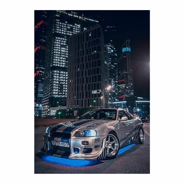 Nissan Gtr R34 001 - A1 Poster