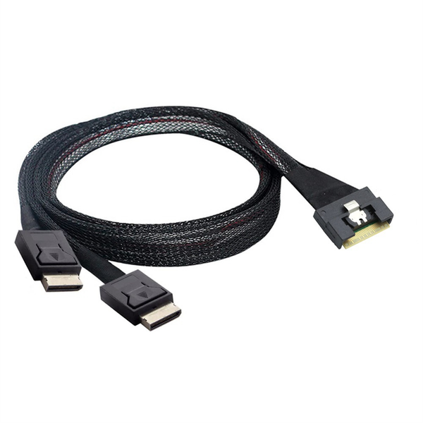 Slim Sas Sff-8654 8I To Oculink Sff-8611 4I X2 High-Speed Cable