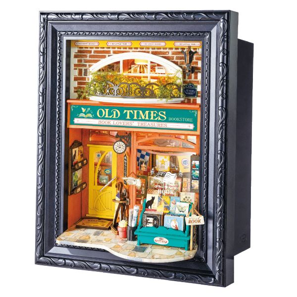 Rolife by Robotime Old Times Bookstore 3D Wooden Puzzle