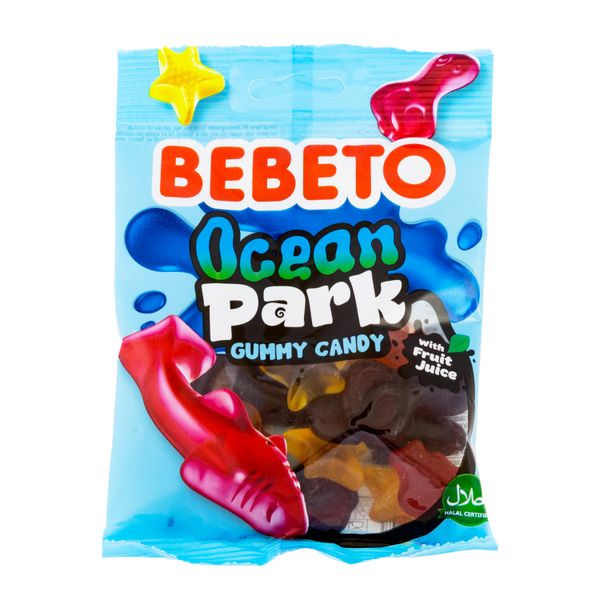 Bebeto Ocean Park Gummy Candy (80g) 3 Pack
