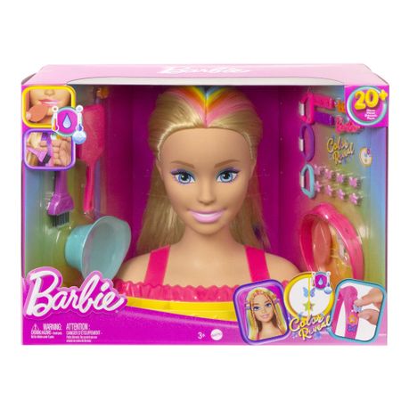 Barbie color and style deluxe best sale styling head