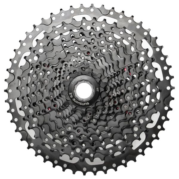 50T Black Mtb Bicycle Cassette Hg Hub image