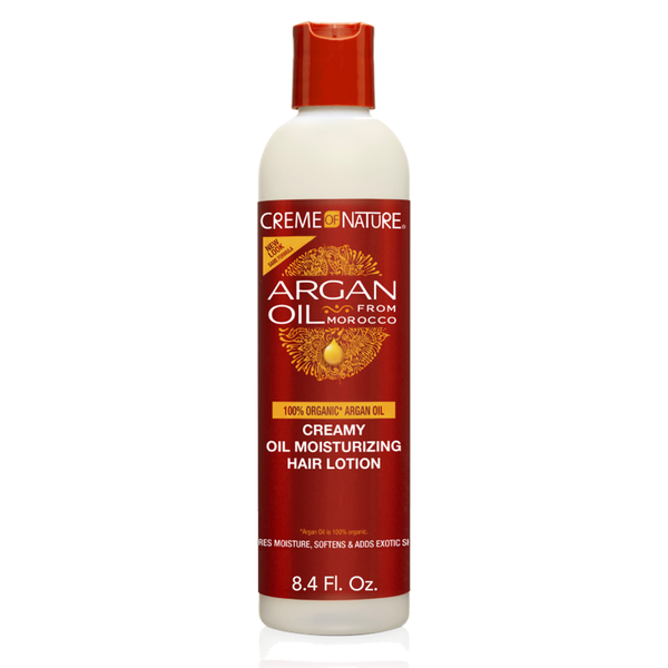 Creme of Nature Argan Oil Creamy Moisturizing Hair Lotion for Curly Hair