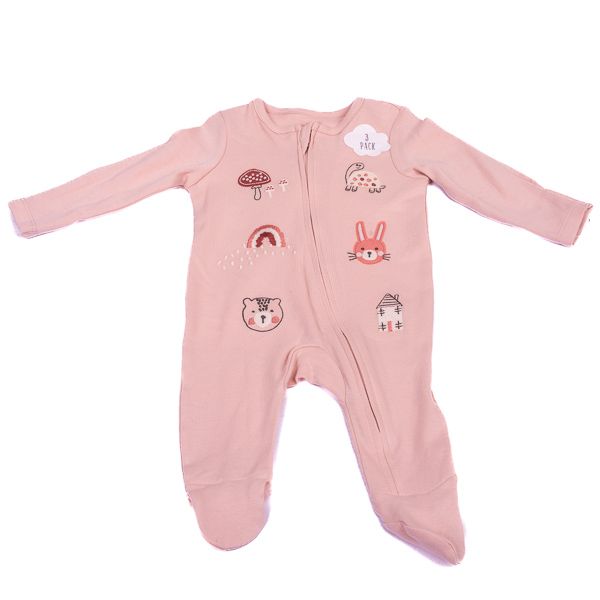 Baby Zip Sleepsuits 3 Pack Buy Online in South Africa