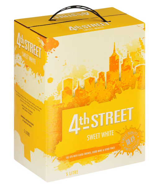 4th Street - Natural Sweet White - 5 Litre